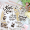 Set de sellos Nueva York, de Lora Bailora - Imagen 3