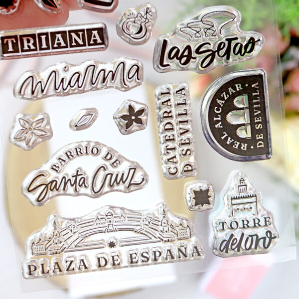 Set de sellos Sevilla, de Lora Bailora - Imagen 5