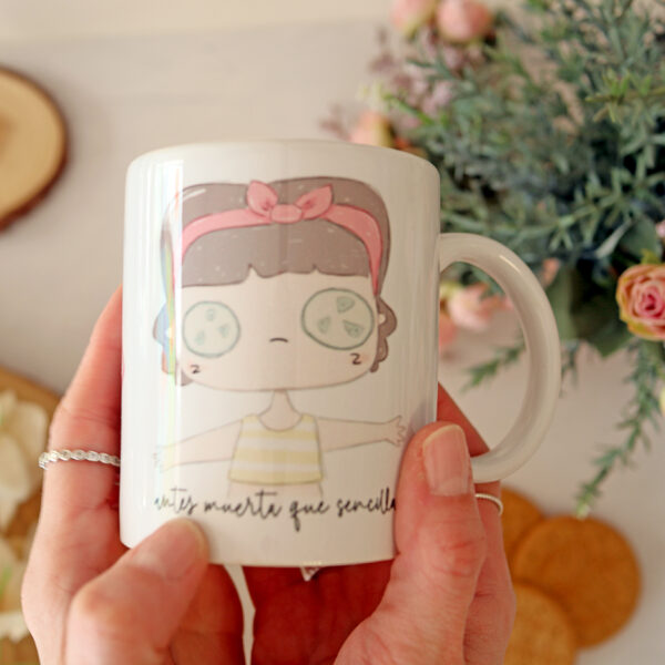 Taza Antes muerta que sencilla - Imagen 5