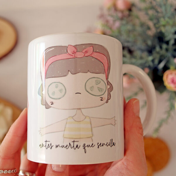 Taza Antes muerta que sencilla - Imagen 4