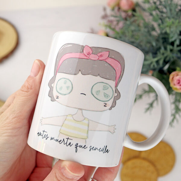 Taza Antes muerta que sencilla - Imagen 6