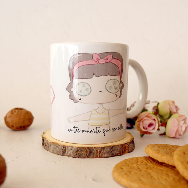 Taza Antes muerta que sencilla - Imagen 2