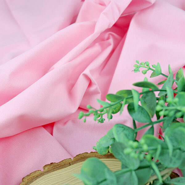 Tejido algodón color Barbie - Imagen 3