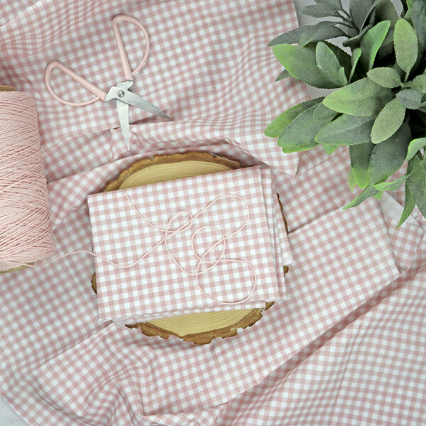 Tela Mini Vichy Teja | Rita's Diary - Imagen 4
