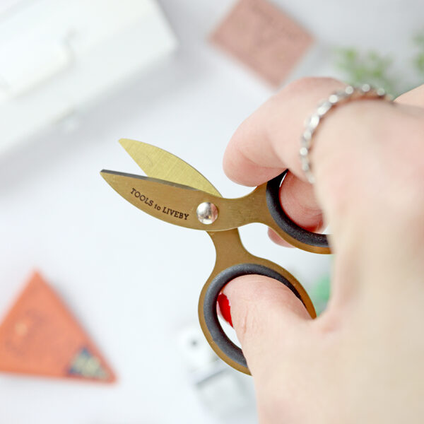 Mini tijera dorada, de Tools to Liveby - Imagen 8
