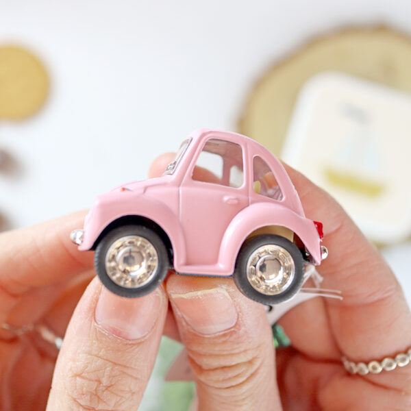 Mini coche Beetle Classical Rosa - Imagen 6
