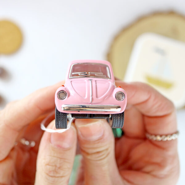 Mini coche Beetle Classical Rosa - Imagen 7