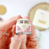 Mini furgoneta Volkswagen Retro Rosa - Imagen 5