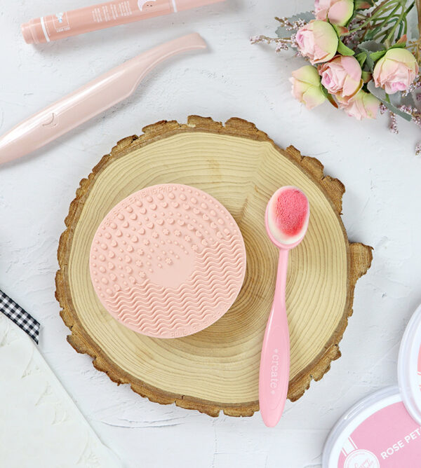 Limpiador de broches y pinceles Rosa de Artis Decor