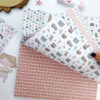 Bloc de 36 papeles Ohana de fiesta para scrapbooking - Imagen 3