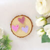 Corazón metacrilato Lila - Imagen 2