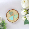 Corazón metacrilato Menta - Imagen 2