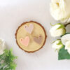 Corazón metacrilato Pardo - Imagen 2