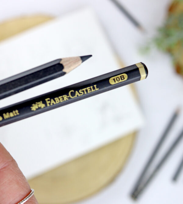 Lápiz Pitt Graphite Matt 10B de Faber Castell