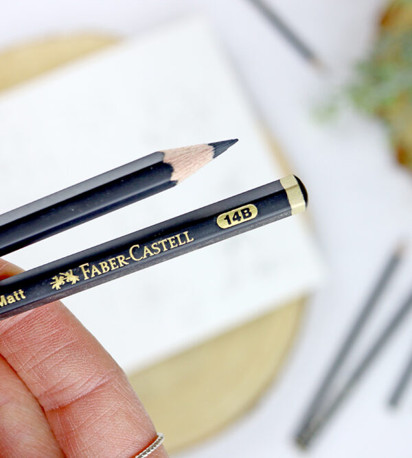 Lápiz Pitt Graphite Matt 14B de Faber Castell