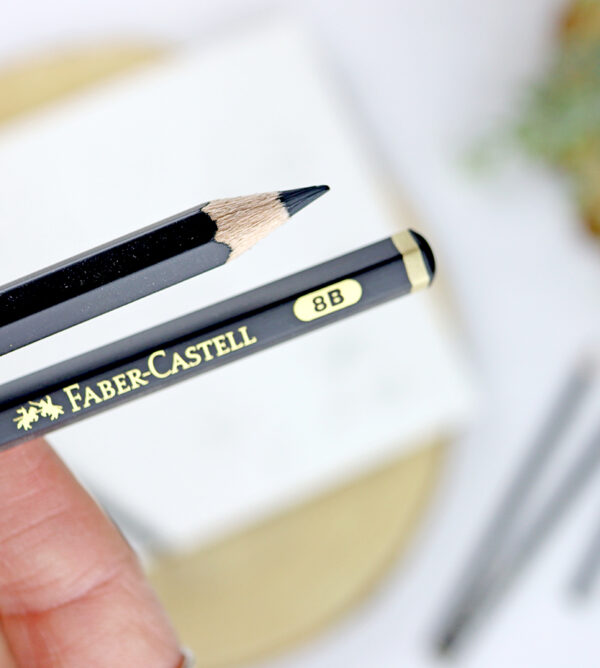Lápiz Pitt Graphite Matt 8B de Faber Castell