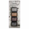 Kit mini tintas Distress & Archival 3, de Ranger