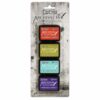Kit mini tintas Distress & Archival 5, de Ranger