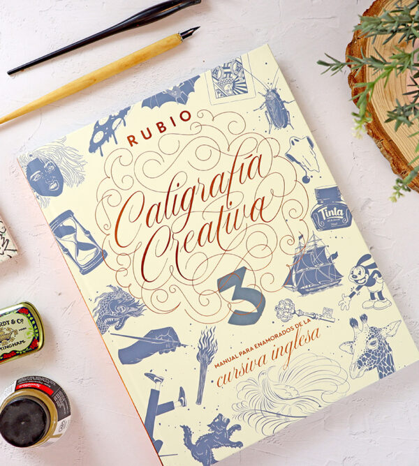 Libro Caligrafía Creativa III, de Rubio