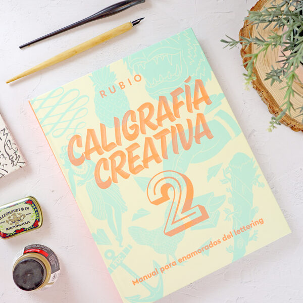 Libro Caligrafía Creativa II, de Rubio