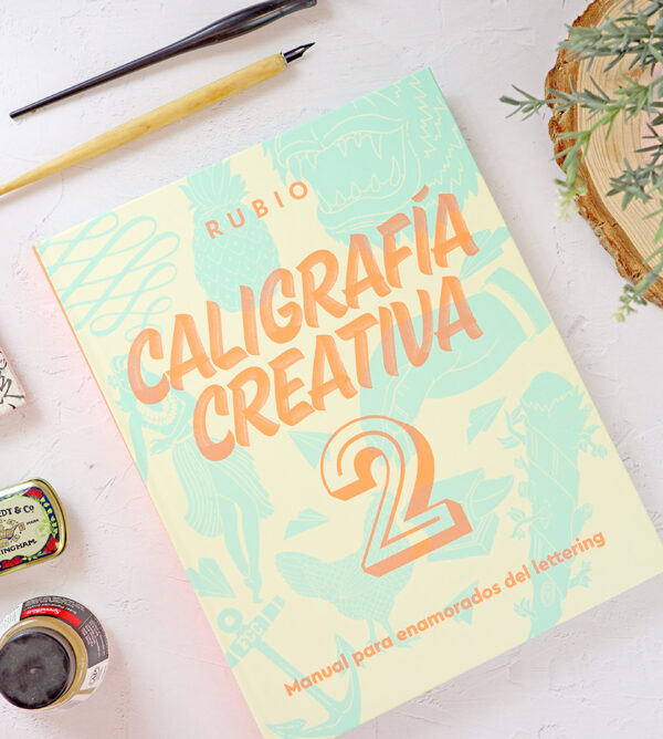 Libro Caligrafía Creativa II, de Rubio