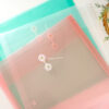 Sobre Rosa 12" con fuelle, para Organización - Imagen 2