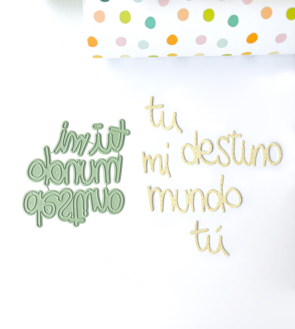 Troquel mi mundo destino Venice, de Dunaon
