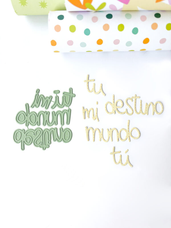 Troquel mi mundo destino Venice, de Dunaon