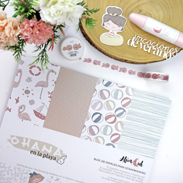 Washi Tape Koi de Ohana en la playa | Alúa Cid - Imagen 4