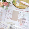 Bloc de 36 papeles Ohana en la playa para scrapbooking