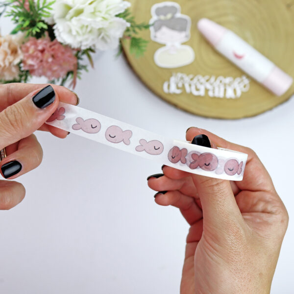 Washi Tape Koi de Ohana en la playa | Alúa Cid