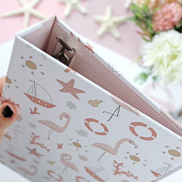 Carpeta A5 Aruba de Alúa Cid. Para fundas 4x8" y 3x8" - Imagen 2