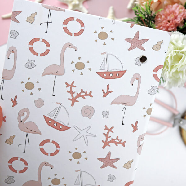 Carpeta A5 Aruba de Alúa Cid. Para fundas 4x8" y 3x8" - Imagen 4