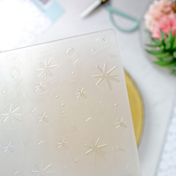 Carpeta de emboss Asteriscos, de Dunaon - Imagen 2