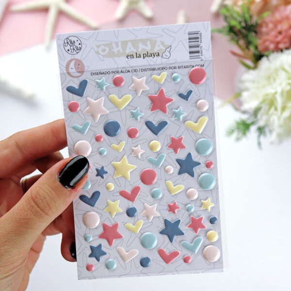 Set de enamel dots Ohana en la playa | Alúa Cid - Imagen 3