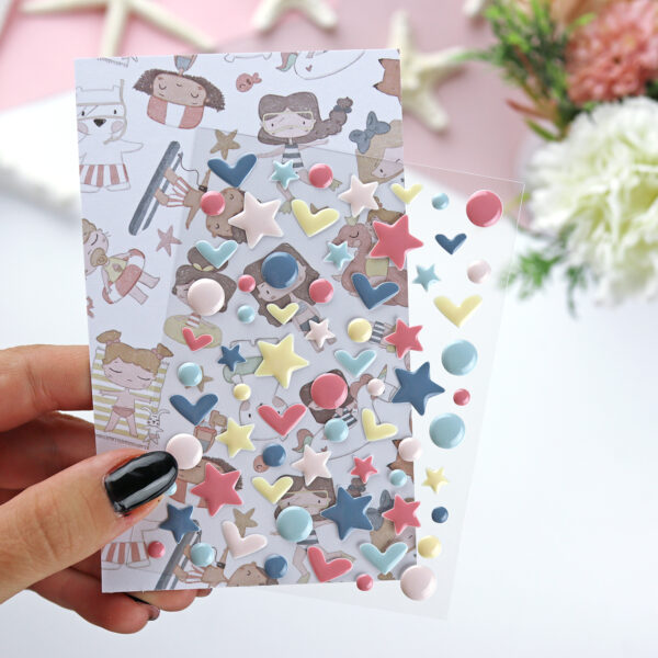 Set de enamel dots Ohana en la playa | Alúa Cid - Imagen 2