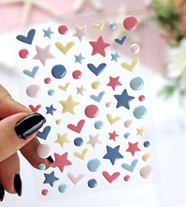 Set de enamel dots Ohana en la playa | Alúa Cid