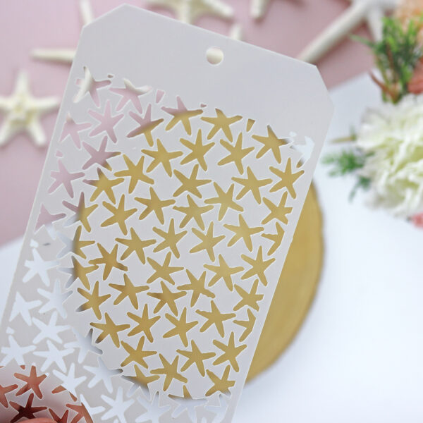 Plantilla estarcido Estrellas de Mar de Alúa Cid | Ohana en la playa - Imagen 2