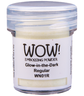 Polvos de emboss Glow in the dark de WOW!