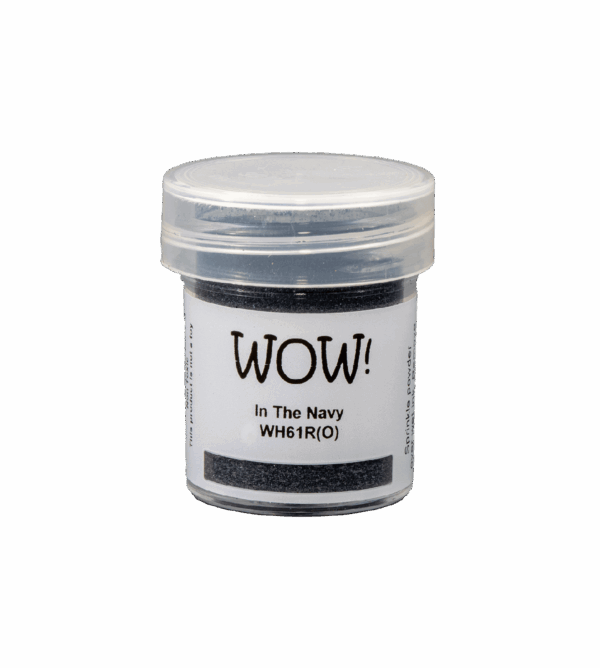 Polvos de emboss In the navy de WOW!