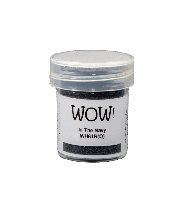 Polvos de emboss In the navy de WOW!