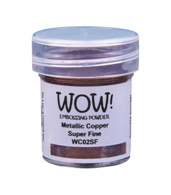 Polvos de emboss Metallic cooper Super fine de WOW!