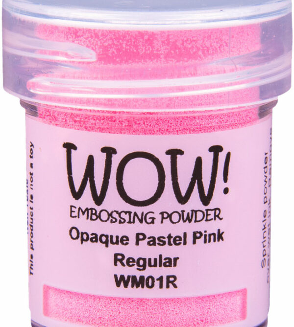 Polvos de emboss Opaque pastel pink de WOW!