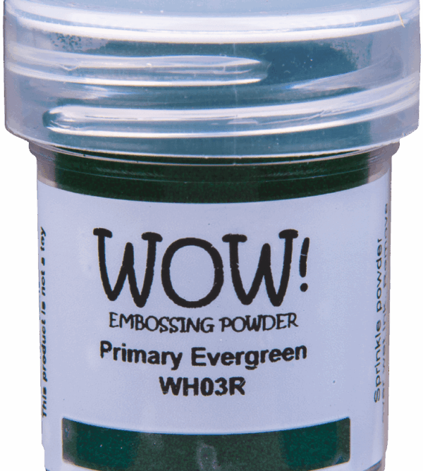 Polvos de emboss Primary evergreen de WOW!