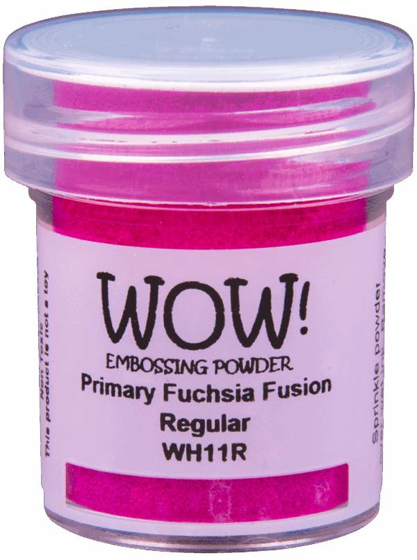Polvos de emboss Primary fuchsia fusion de WOW!