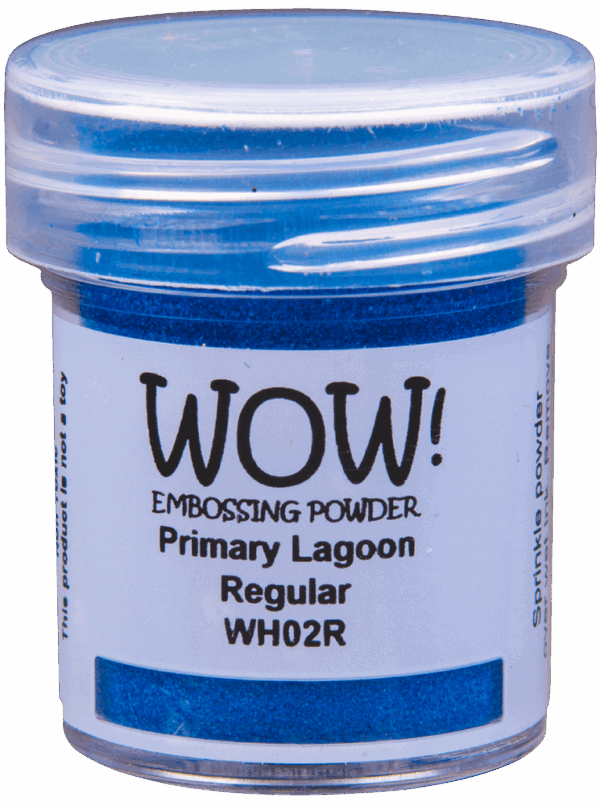 Polvos de emboss Primary lagoon de WOW!