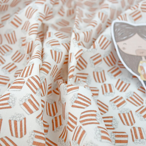Tela Palomitas de Alúa Cid | Colección Fantasía - Imagen 2