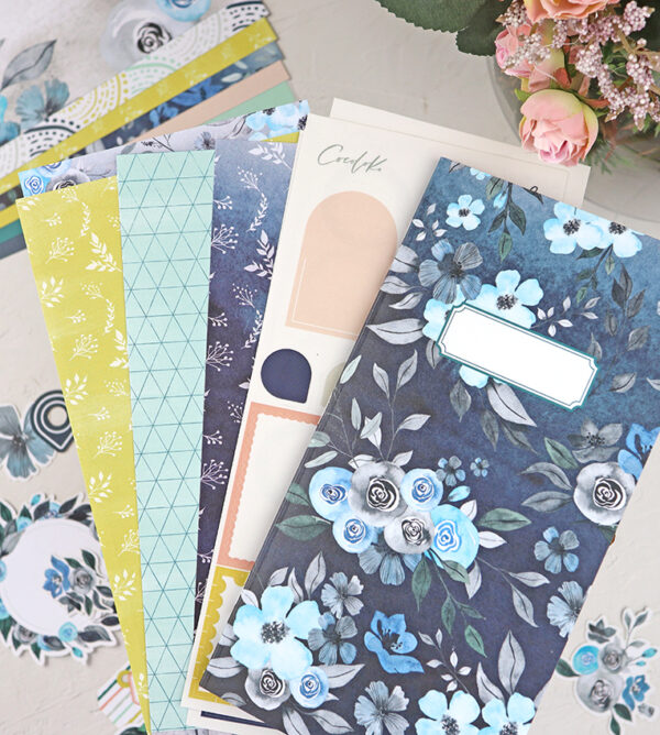 Kit Journal Indigo, de Cocoloko