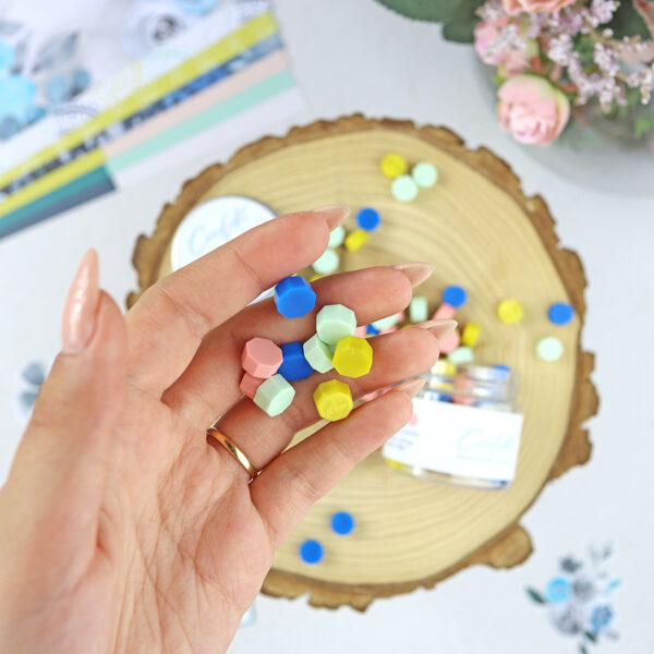 Set de perlas de lacre Indigo | de Cocoloko - Imagen 2