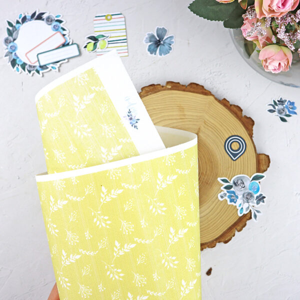 Tela de encuadernar Bright Leaves | de Cocoloko